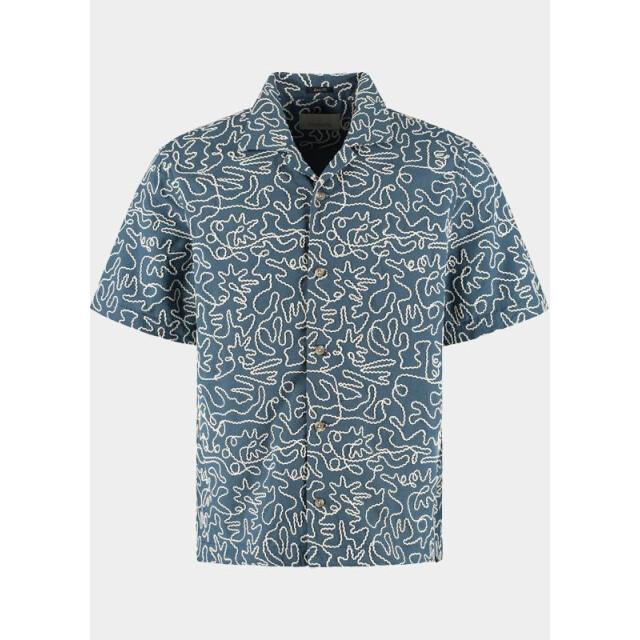 Dstrezzed Casual hemd korte mouw leo resort shirt 311509/621