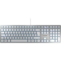 KC 6000 SLIM, Tastatur silber, DE-Layout