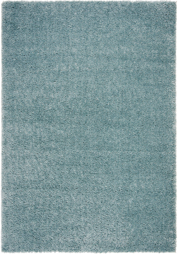 Mack + Milo Peake Shaggy Area Rug Bluish Grey Rectangle 160 x 229 cm