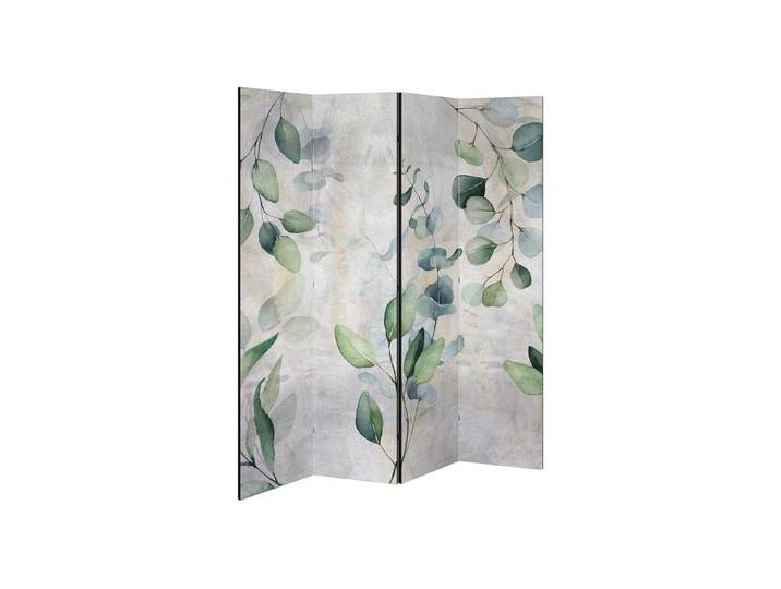 SPACEREBELS Paravent PEACEFUL SPRIGS (1 St), Raumteiler mit 4 Paneelen, einseitig bedruckt, 152 x 168 cm