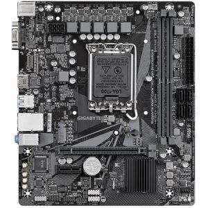 Gigabyte Mainboard H610M H V3 DDR4, H610M H V3 DDR4, Micro-ATX, 2x DDR4 DIMM, USB 3.0, Sockel 1700