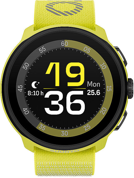 SUUNTO GPS-Multisportuhr Suunto Run Lime gelb B
