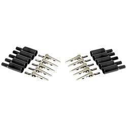 Mueller Electric BU-P2240-0 Krokodilklemme Schwarz Länge: 54.61 mm 1 Set Package