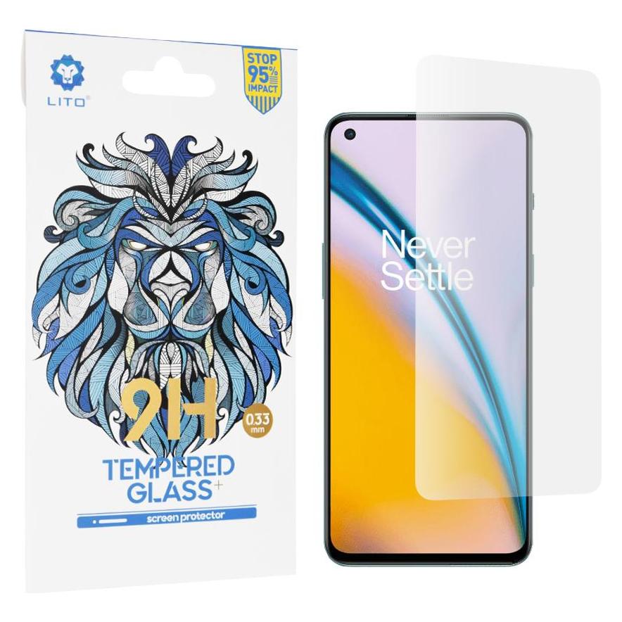 Lito - 2.5D Classic Glass - OnePlus Nord CE 5G / Nord 2 5G / Nord 2T 5G - Clear (OnePlus Nord 2 5G, OnePlus Nord 2T 5G, OnePlus Nord CE 5G) (56339501)