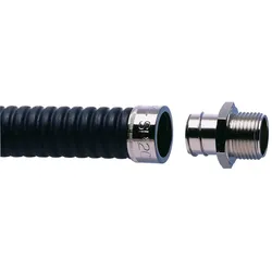 ABB SB32/M32/A Adaptaflex Verschraubung Typ A Außengewinde IP40 M32 Messing vernickelt 7TCA296040R0067  - 2 Stück