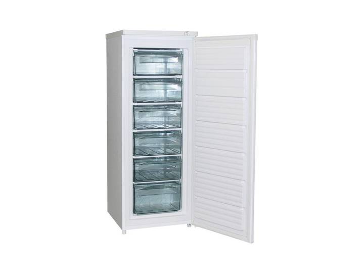 KIBERNETIK Gefrierschrank TK161L , Energieeffizienz: E, weiss (weiß), B:55cm H:143cm T:58cm, Gefrierschränke, Gefrierschrank