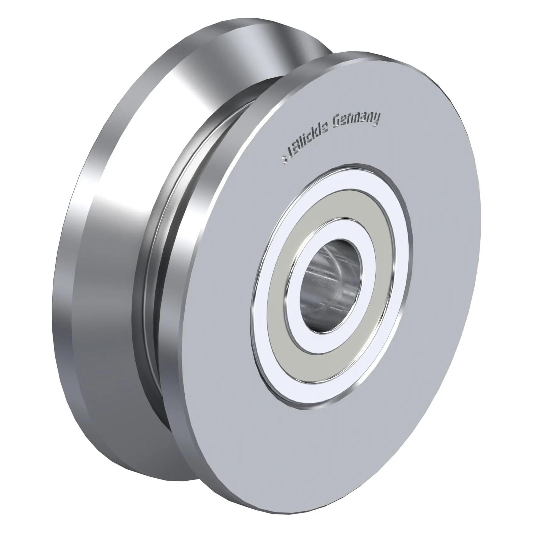 Blickle 755325 DSPK 50K Doppel-Spurkranz-Rad Rad-Durchmesser 50 mm Tragfähigkeit max. (755325)