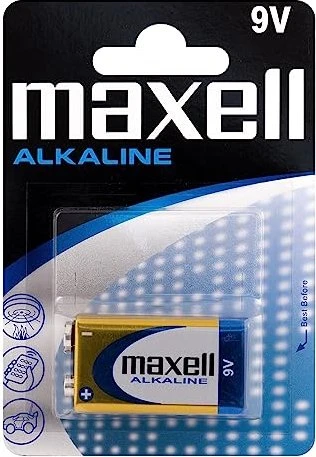 Maxell 6LR61 Alkaline E Block Batterie 12.0 V 1er Pack
