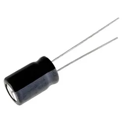 Elektrolytkondensator, 10μF, 50V, 105°C, ±1%, radial, THT