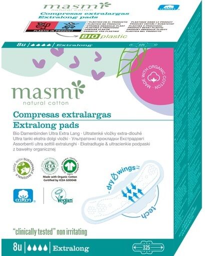 Masmi Compresa Extralarga 8 Unidades