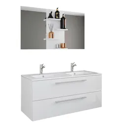 Badezimmer Budasi Weiß