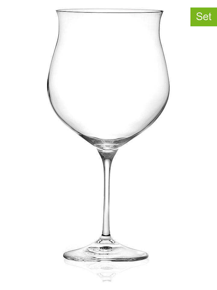 RCR cristalleria 2er-Set: Weingläser "Magnum" - 1,4 l - onesize