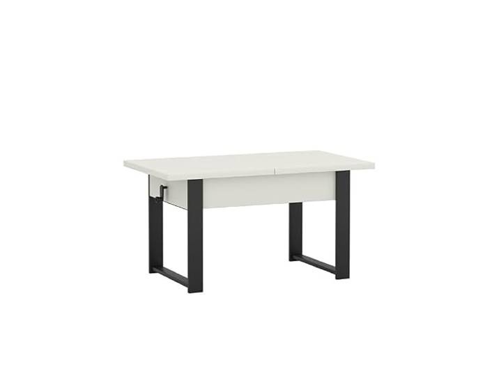 MINIO go for it - Ausziehbarer Tisch HANKO 120-157 Weiß/Schwarze Beine