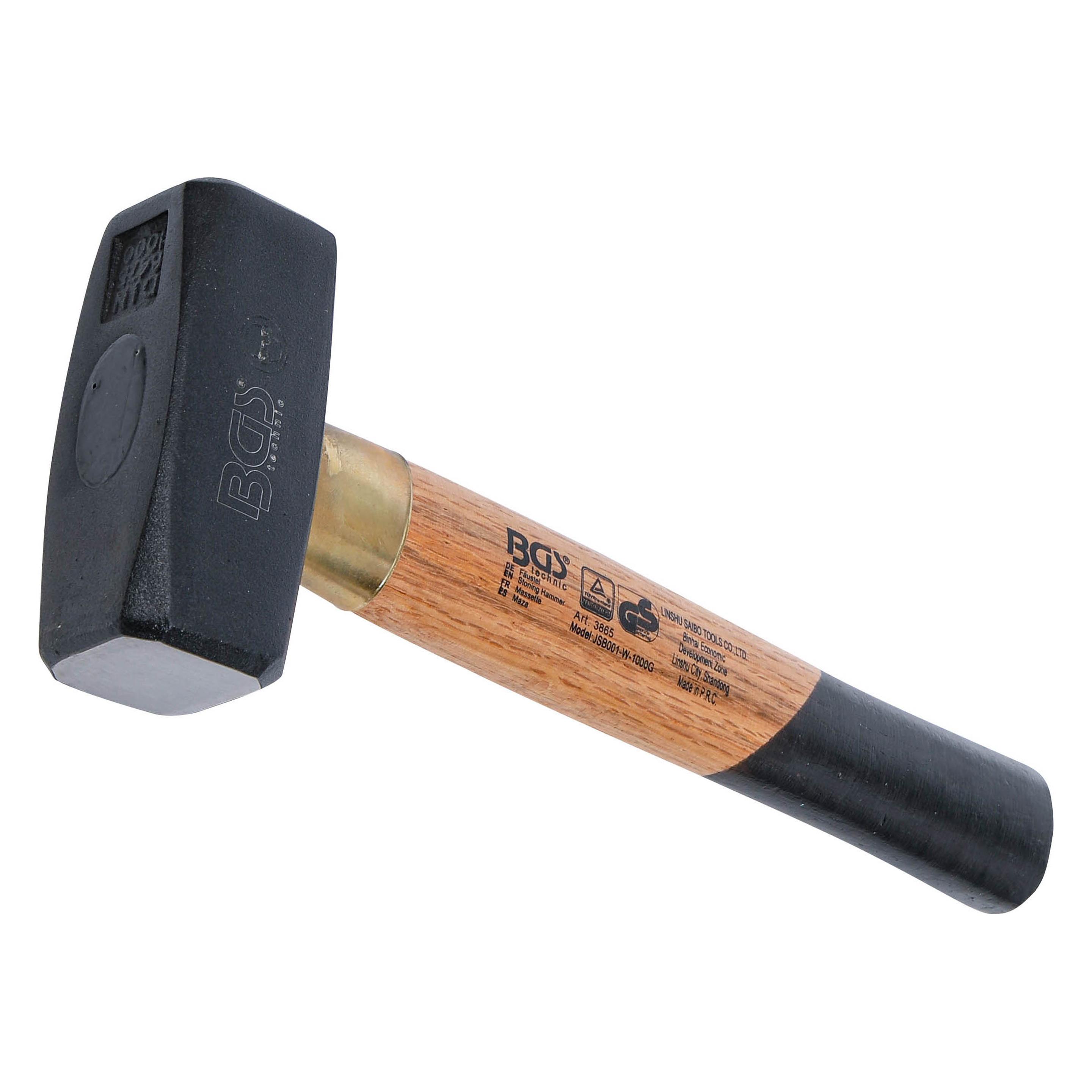 BGS Fäustel Holz-Stiel 1000 g (1000 g) (3865)