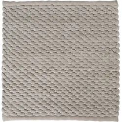 Maks Badezimmer-Teppich 60 x 60 cm graubraun