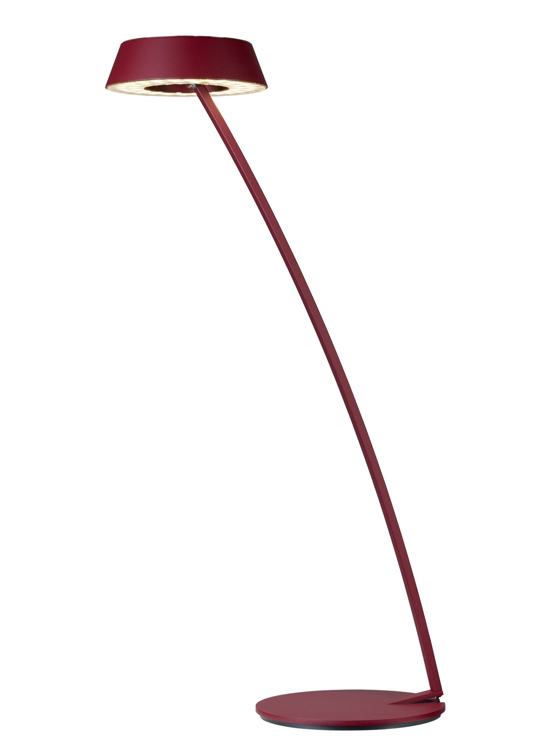 Oligo LED-Tischleuchte GLANCE (gebogen) rot G45-883-21-25 4035162267141