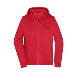 Ladies' Promo Zip Hoody - S - red