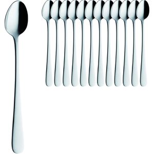 Solex Longdrinklöffel Julia 122321, 21 cm, Edelstahl 18/10, silber poliert, 12 Stück