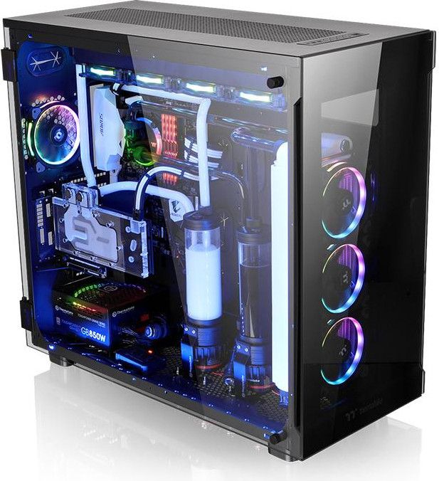 Thermaltake View 91 TG RGB PC Behuizing, Zwart, Gehard Glas, RGB Verlichting