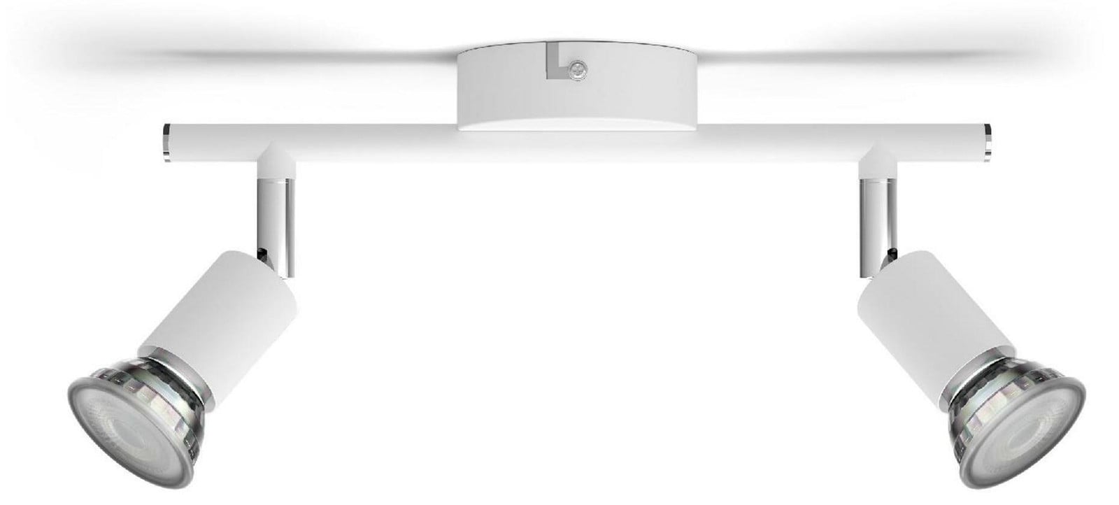 Philips Limbali Inbouwspot en Wandspot, 2 stuks, Wit, LED, GU10, Verstelbaar