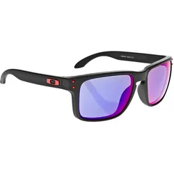 Oakley Holbrook matte black Sonnenbrille positive red iridium Gr. Uni