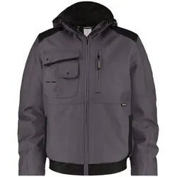 Austin Canvas Winterjacke, anthrazit/schwarz, Größe M - anthrazitgrau/schwarz - M