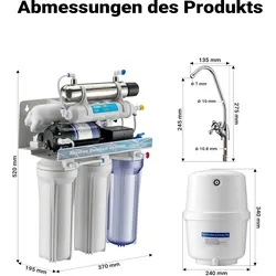Naturewater, Wasserpumpe, Druckerhöhungspumpe (Boosterpumpe)