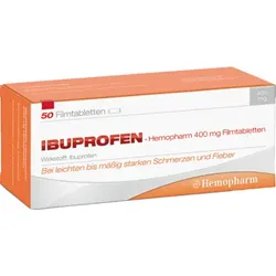 IBUPROFEN Hemopharm 400 mg Filmtabletten 50 St