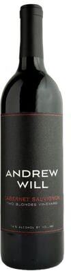 """Andrew Will Winery""" """Andrew Will Winery Two Blondes Cabernet Sauvignon 2021 Red Wine - Washington"""