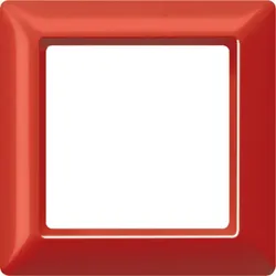 Jung Rahmen 1-fach rt AS 581 GL RT