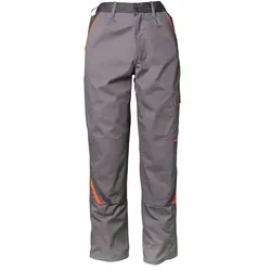 Bundhose "VISLINE" - 48 - zink/orange/schiefer