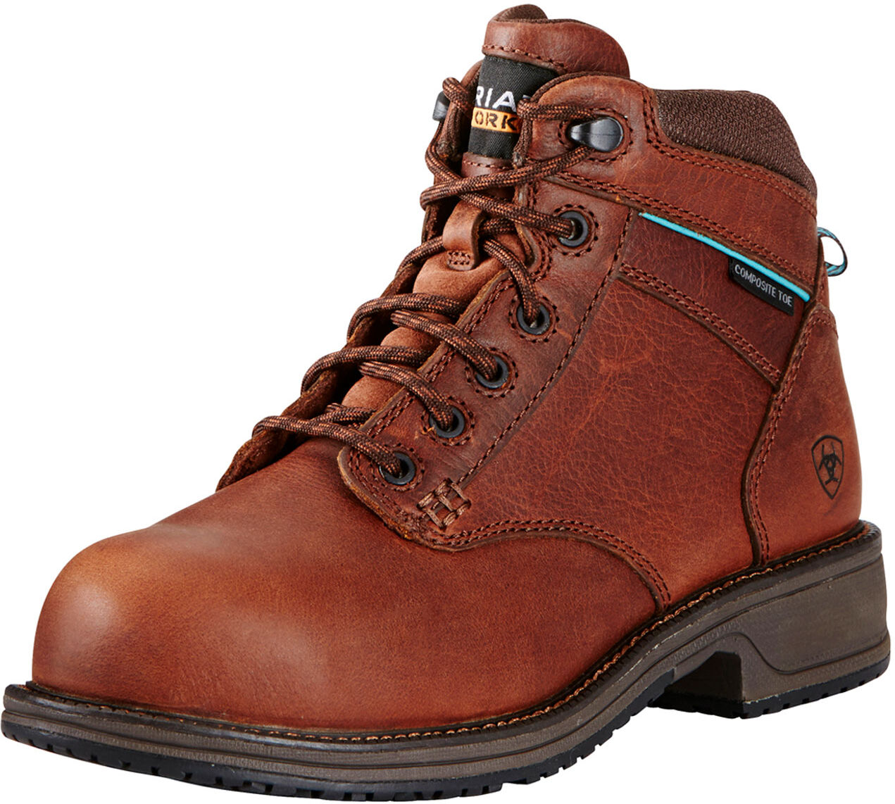 Women's Casual Work Mid Lace SD Composite Toe Boots in Nutty Brown, Size: 9 B / Medium by Ariat