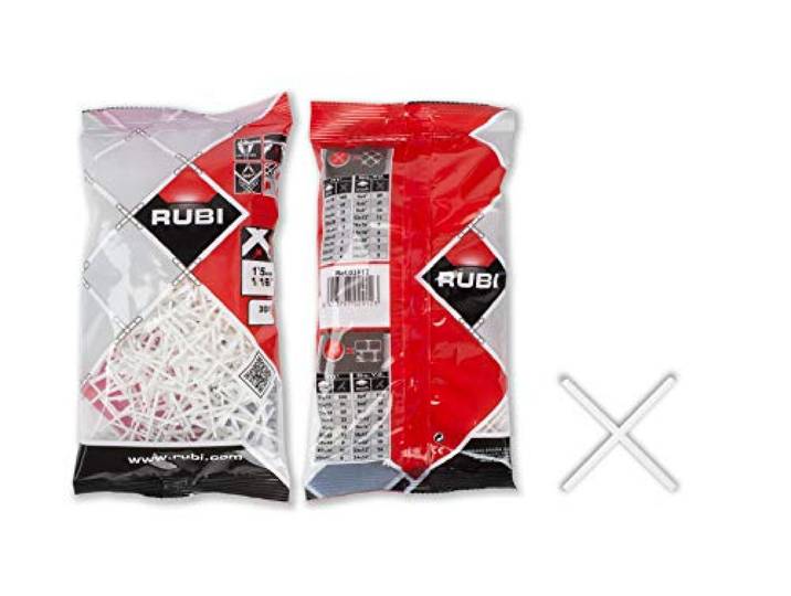 Rubi 2912 – Pack de 300 croisillons pour joints (1.5 mm)