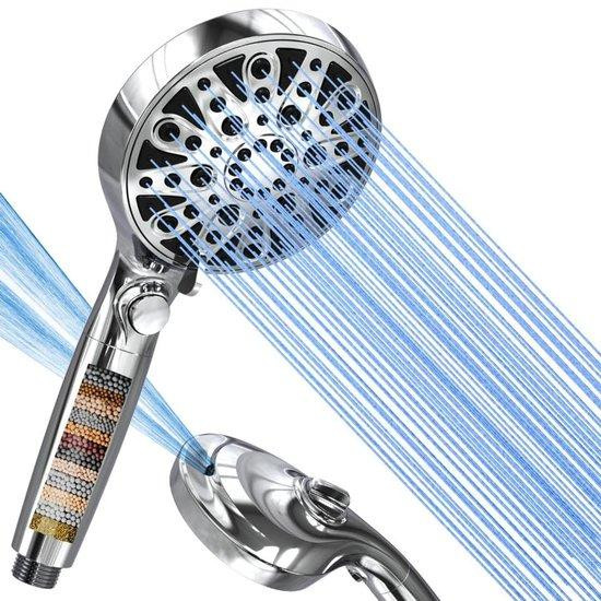 Benza Ibenzoa Handdouche met meerlaags filtersysteem en 10 straalpatronen, G12-aansluiting