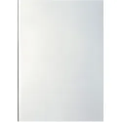 WESERWABEN® Sichtschutz-Glaselement aus ESG-Glas - Vario-Line® Classic Nebelweiß 94,5 x 59,3 x 0,8 cm (Gr. 1)