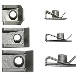 Dresselhaus Blechmutter M5, L x B: 20, 4 x 15, 0 mm, Blechmutter "4676" Metrisches Gewinde