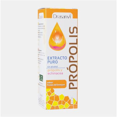 DRASANVI EXTRATO PURO PROPOLIS E EQUINACEA SEM ALCOOL 50ml