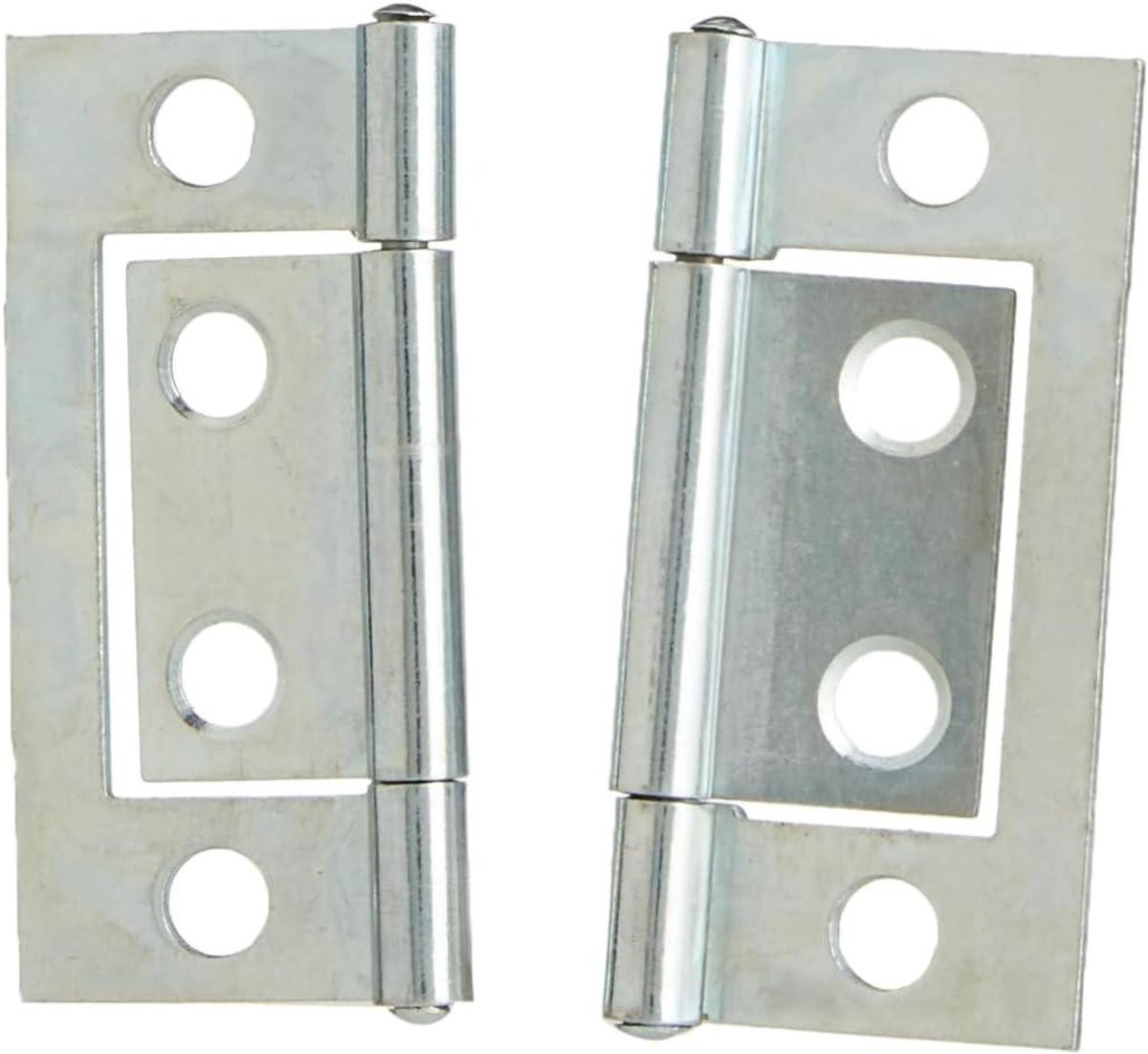 Verzonken Scharnier voor Kastdeuren, Licht Verzinkt, 2 stuks, 50mm