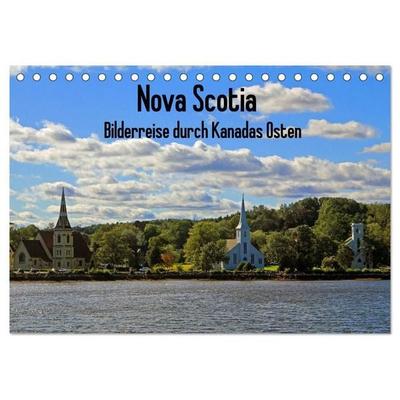 Bilderreise Nova Scotia (Tischkalender 2027 DIN A5 quer), CALVENDO Monatskalender