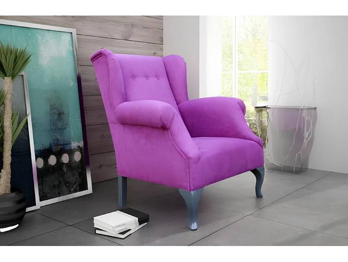 Xlmoebel Ohrensessel Chesterfield Louvre Sessel in edlem Design mit hochwertiger Polsterung (CHESTERFIELD OHRENSESSEL LOUVRE), Hergestellt in Europa
