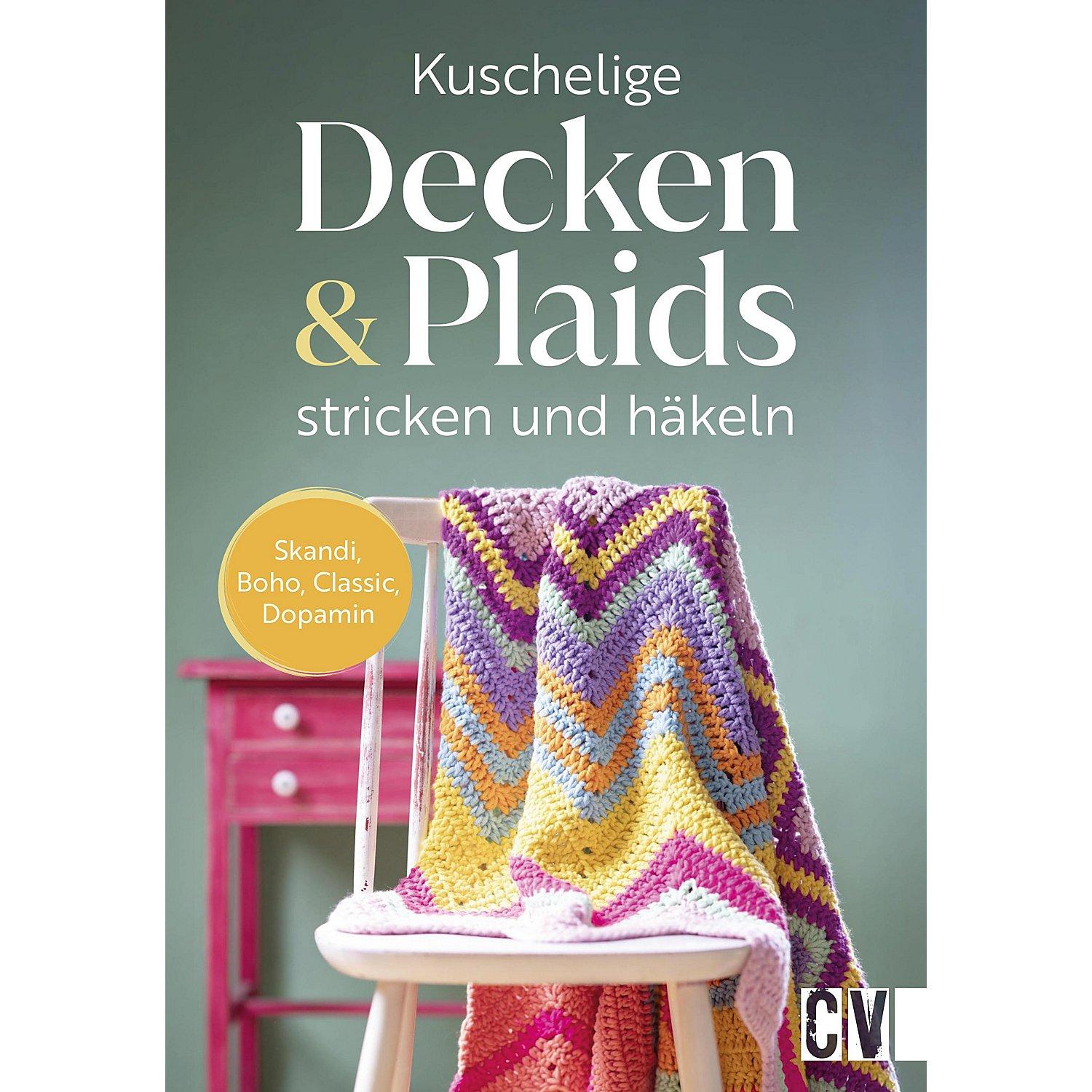Buch "Kuschelige Decken und Plaids stricken und häkeln"