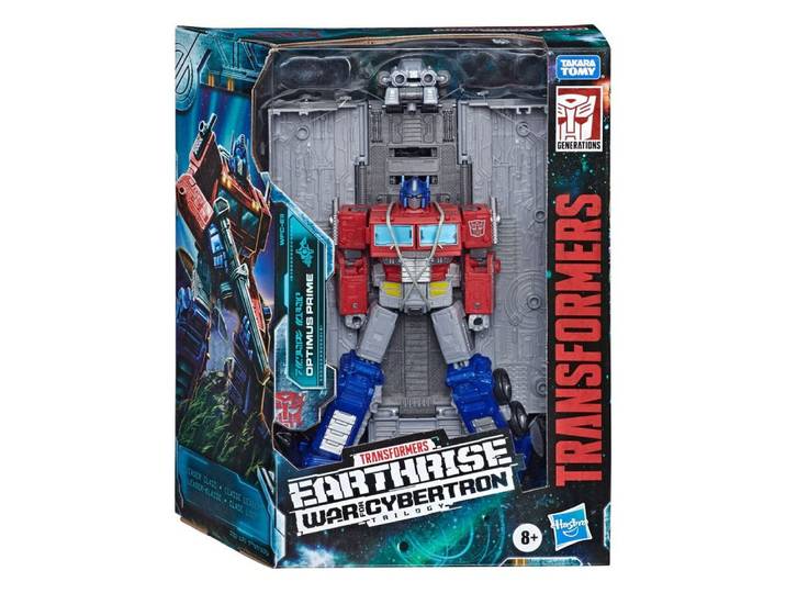 Hasbro Actionfigur Transformers War for Cybertron Kingdom Leader Optimus Prime Actionfigu