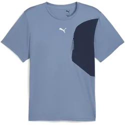 Puma, Herren, Sportshirt, M Flex Pocket Tee (S), Blau