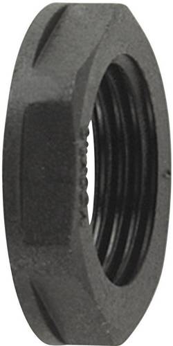 HellermannTyton 166-50146 ALPA-PG21 Gegenmutter Schwarz