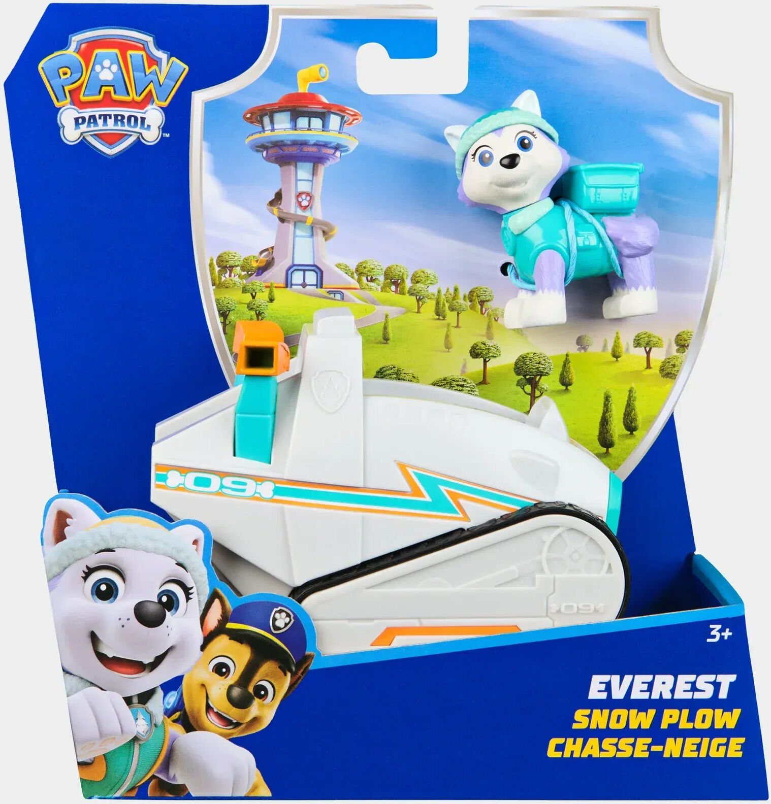 Paw Patrol – Everest Basic Vehicle Toy for Kids, Ages 3 and Up, Compact, Spin Master