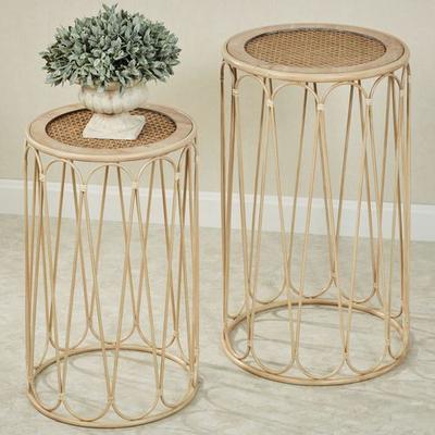 Touch of Class Kailani Nesting Tables Natural Set of Two, Set of Two, Natural