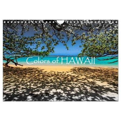 Colors of HAWAII (Wandkalender 2027 DIN A4 quer), CALVENDO Monatskalender