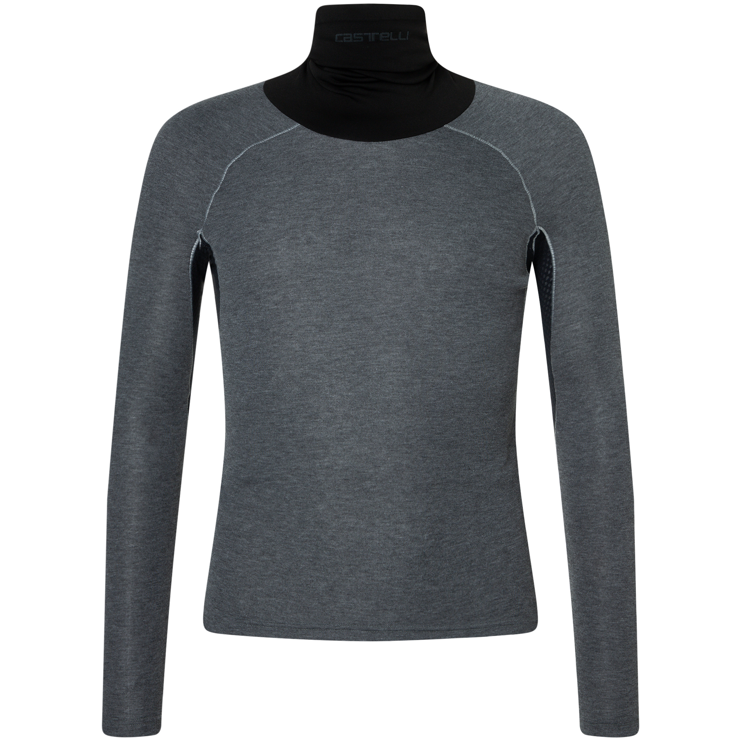 Castelli Flanders 2 High Neck Herren Langarm Unterhemden grau Größe XL Rennrad Elastisch