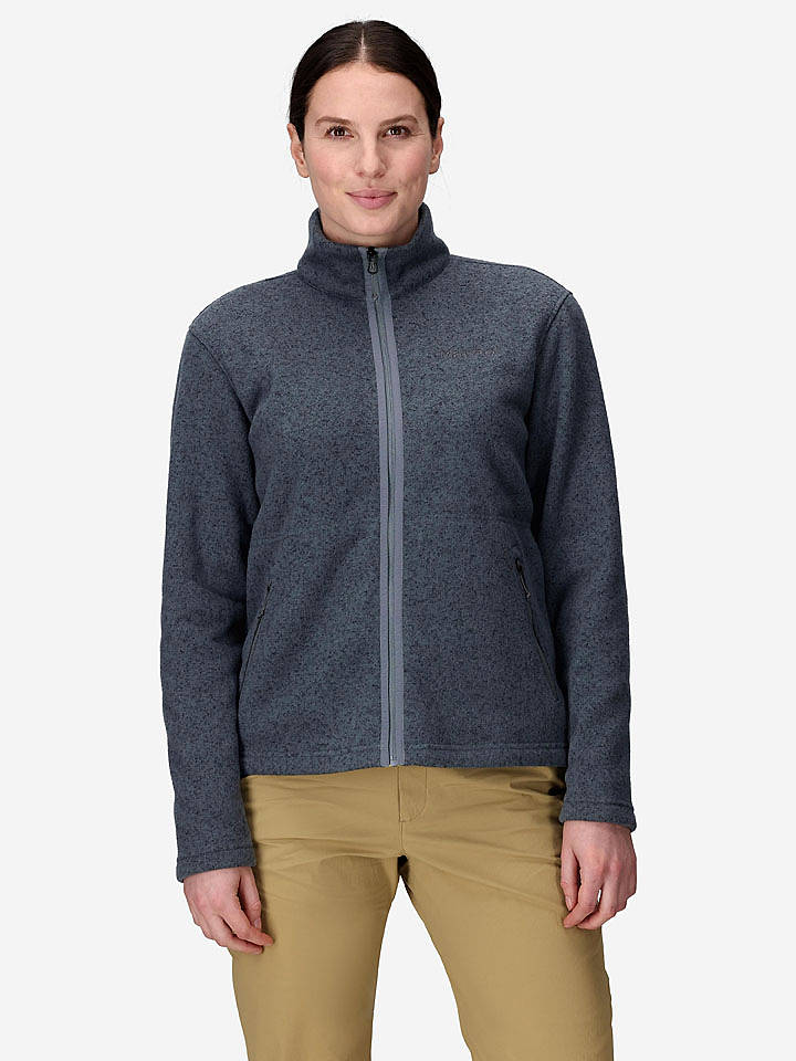 Marmot Fleecejacke "Drop Line" in Dunkelblau - XS