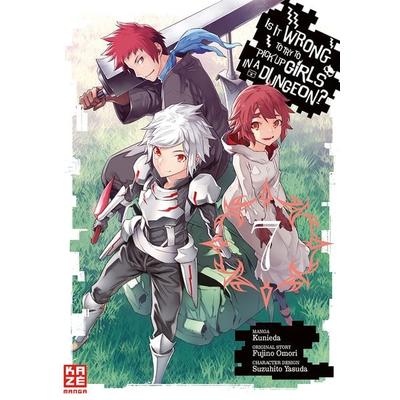 Is it Wrong to Try to Pick up Girls in a Dungeon – Band 7, Taschenbuch von Fujino Oomori, Pegasus Manga
